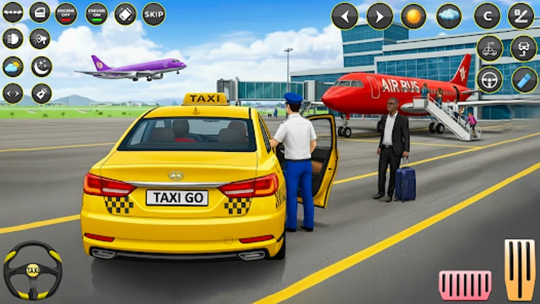 Taxi Car Driving: Taxi Games screenshot