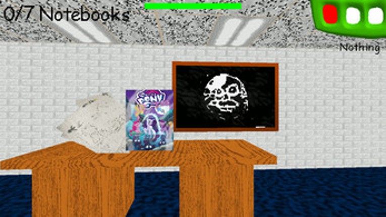 (CRINGE) Baldi loves My little pony screenshot