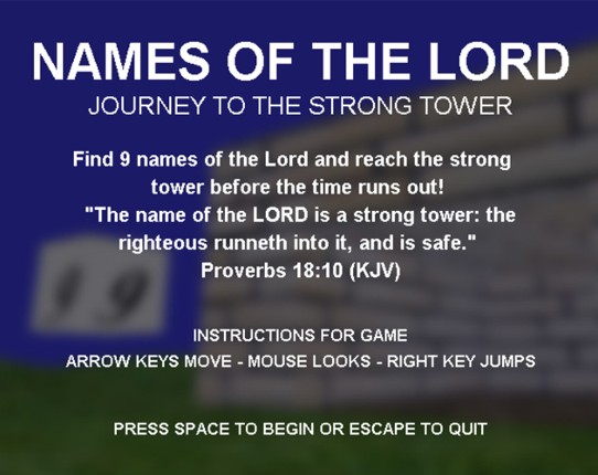 Names of the Lord Game Cover