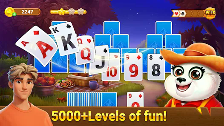 TriPeaks Solitaire:Fairy screenshot