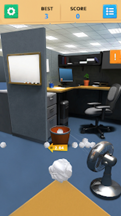 Paper Toss Office - Jerk Boss screenshot