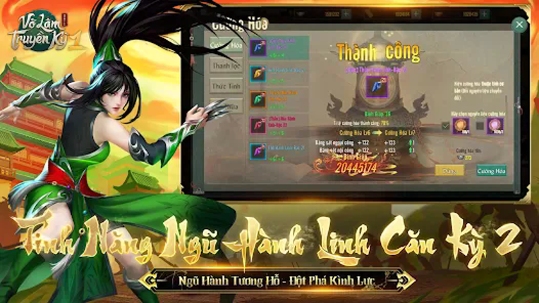 Võ Lâm Truyền Kỳ 1 Mobile screenshot