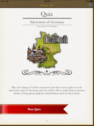Germany. The Wonder Atlas Quiz Image