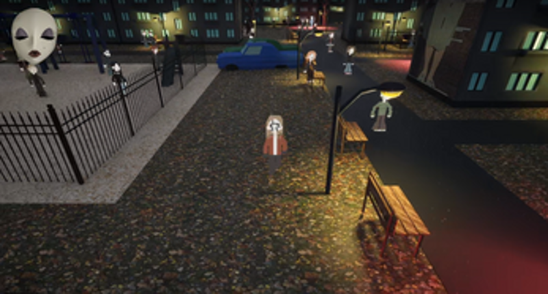 In a Place of a Face Image