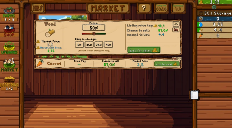 Marketfield Idle Image