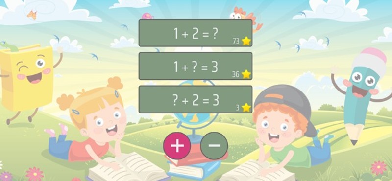 Math up to 10 in German Image