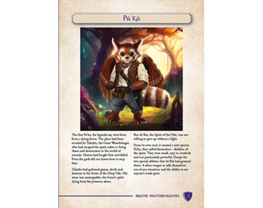Pa'ka - 5E Player Race - Curious, Crazy & Cute! Image