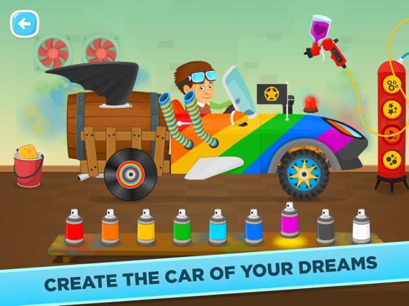 Racing for kids - cars &amp; games screenshot