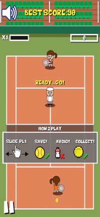 Retro Tiny Tennis screenshot