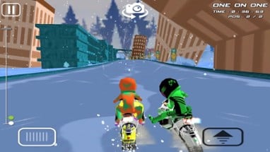 SnowMobile Icy Racing - SnowMobile Racing For Kids Image