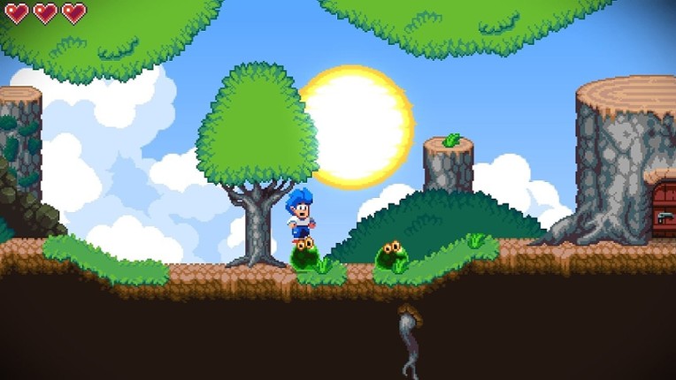 Super Bloo Kid Adventure screenshot