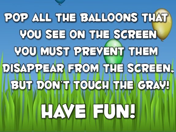 Tap The Balloons screenshot