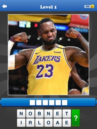 Whos the Player Basketball App screenshot