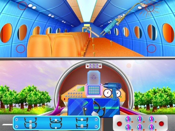 Aircraft Production Simulation screenshot