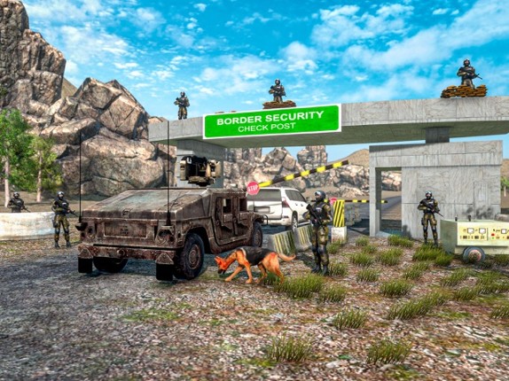 Border Watch Sniffer Dog Game screenshot
