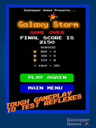 Galaxy Storm - Retro Invader Image