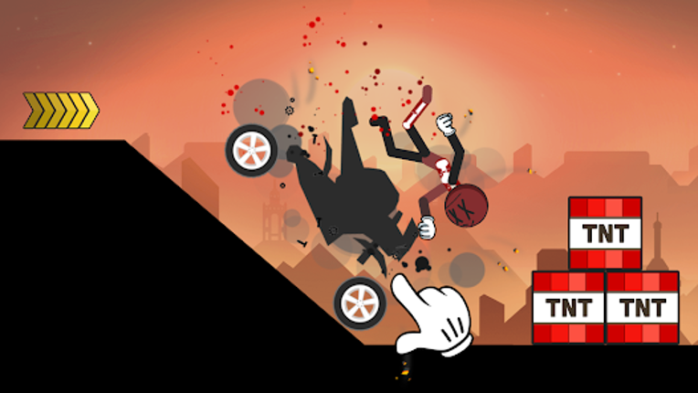 Ragdoll Dismount: Stickman Fly screenshot