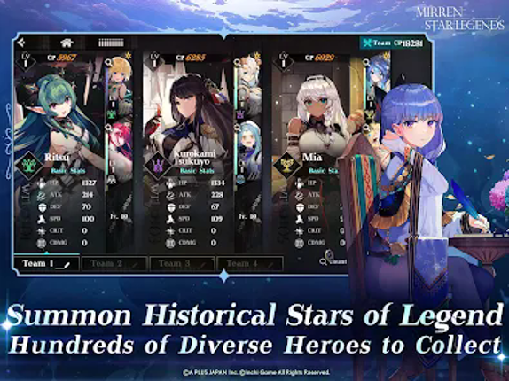 Mirren: Star Legends Image