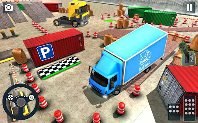 Hard Truck Parking Truck Games screenshot