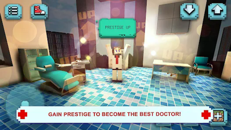 Hospital Building & Doctor Image