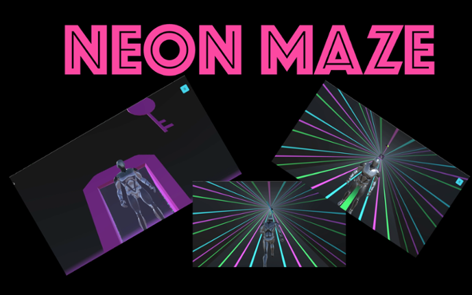 Neon Maze Game Cover