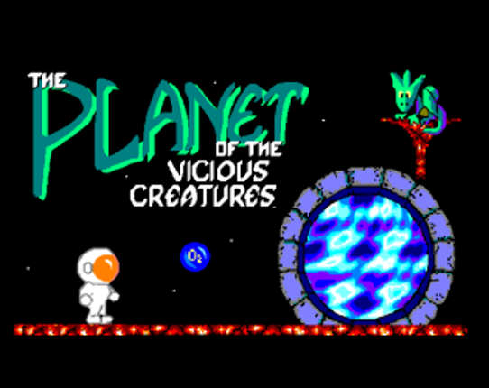 The Planet of the Vicious Creatures Game Cover