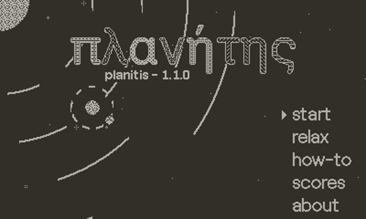 planitis (Playdate) screenshot