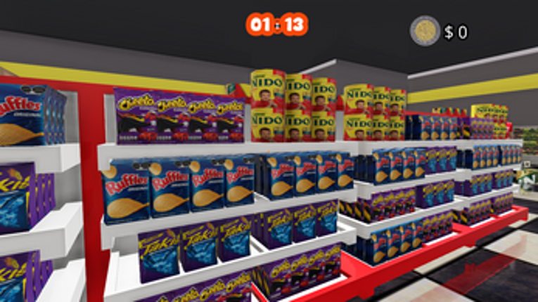 Steal the big deal: Un videojuego sobre robar al Oxxo para sobrevivir screenshot