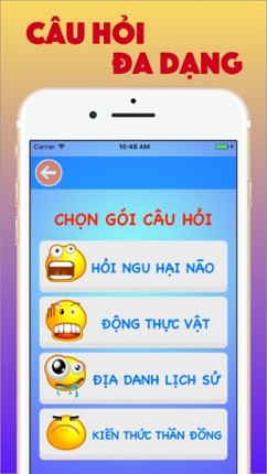 Hỏi ngu - Đố vui hại não theo chủ đề screenshot