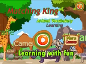 Matching king : animal english vocabulary memory Image