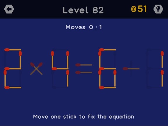 Math Sticks - Puzzle Game Image