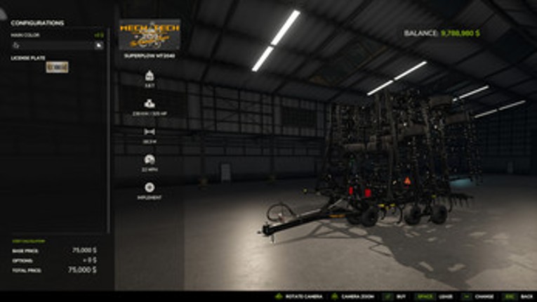 Mech-Tech Superplow MT2050 screenshot