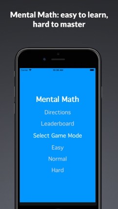 Mental Math - Quick math game screenshot