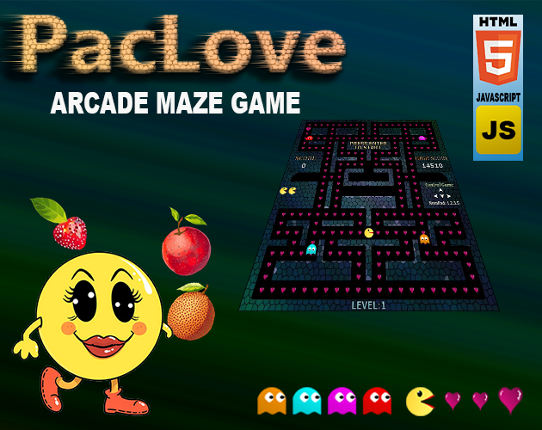 Pac Love - The Maze of Hearts Image