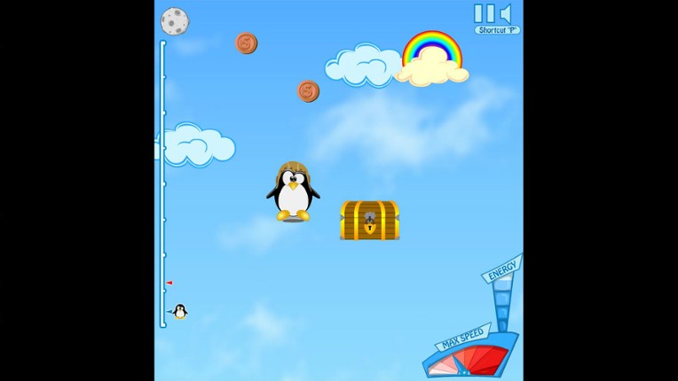 Penguin Rocketeer screenshot
