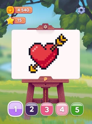 Pixelwoods: Coloring by pixel screenshot