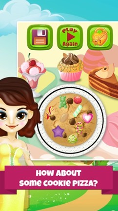 Pizza Dessert Maker Salon - Candy Food Cooking &amp; Cake Making Kids Games for Girl Boy! Image