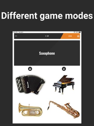 Quiz: Musical Instruments screenshot
