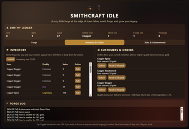 Smithcraft Idle Image