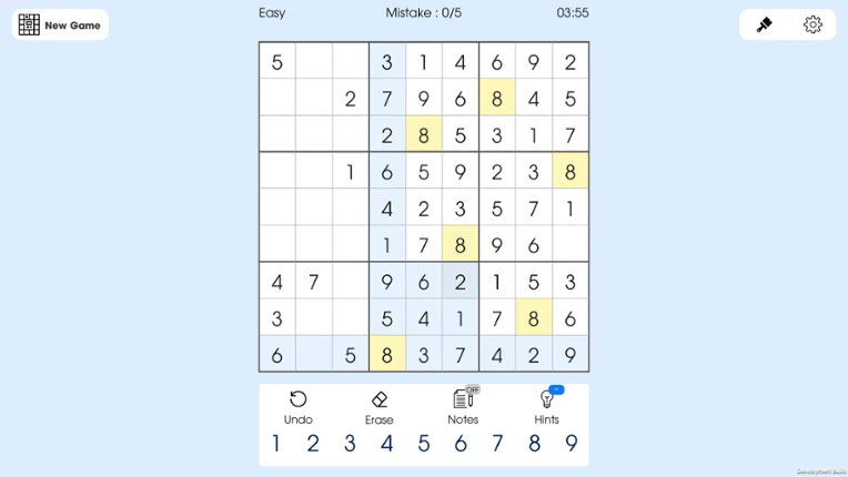 Sudoku Puzzle King Image