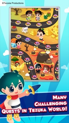 Tezuka World: Astro Crunch - Free Match 3 Game Image