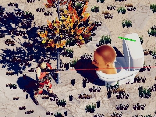 Games like TopDown Skibidi Toilet Shooting