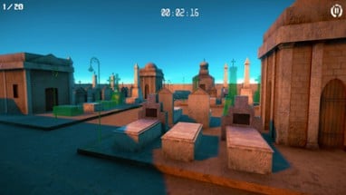 3D PUZZLE - Colonial Graveyard Image