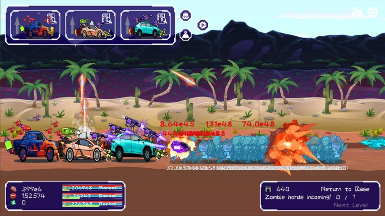 Bomb Vehicle Idle Clicker screenshot