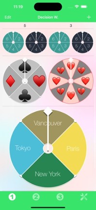 Decision Widget screenshot