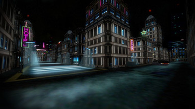 Future City (neon tech noir) screenshot