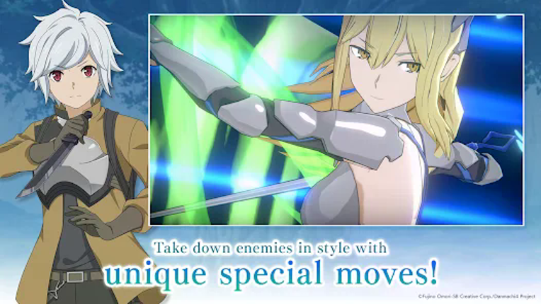 DanMachi BATTLE CHRONICLE screenshot