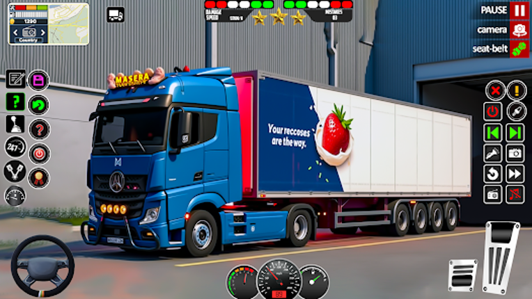 Heavy Truck Simulator Games 3D Image