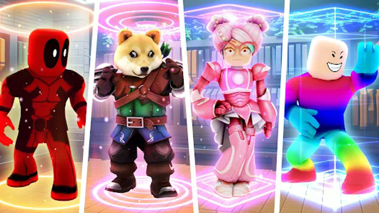 Obby Block World: Lava Fall Image