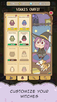 Potions & Spells: Idle Witches screenshot